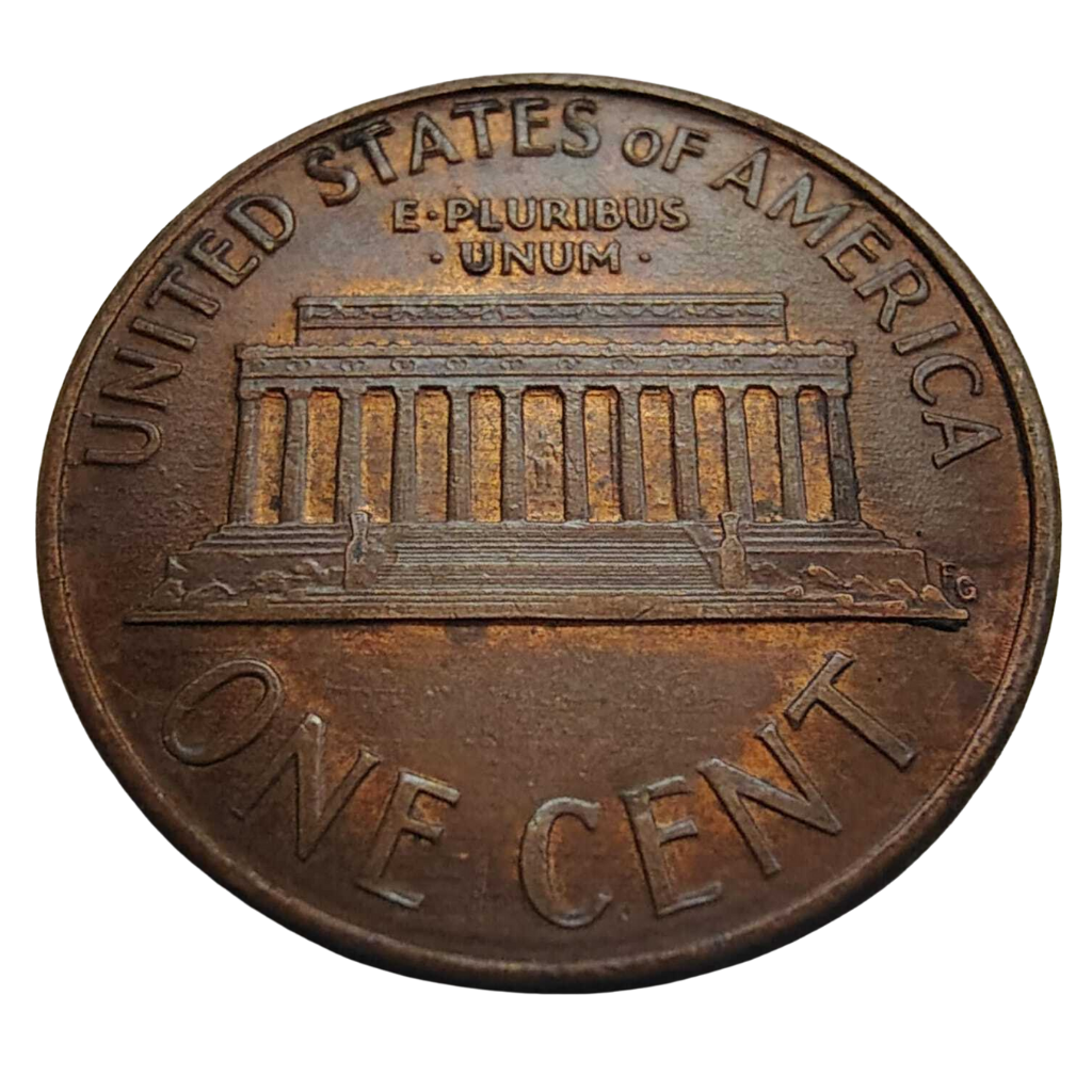 Moeda 1 Cent 1989 Letra D - EUA