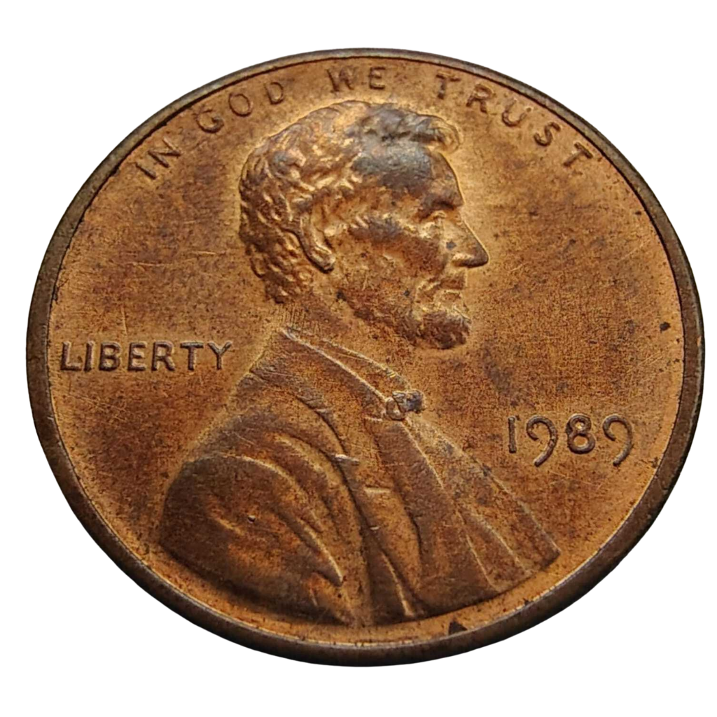 Moeda 1 Cent 1989 - EUA