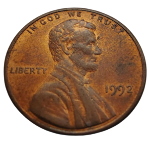 Moeda 1 Cent 1992 - EUA