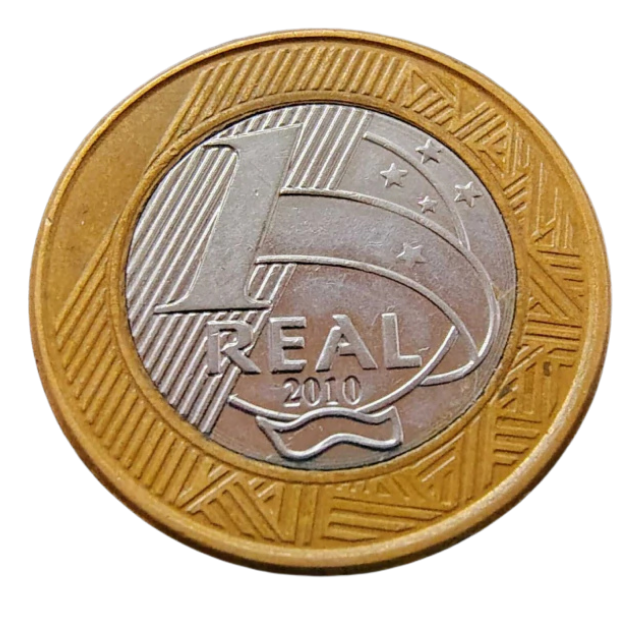 Moeda 1 Real 2010 Brasil – MBC