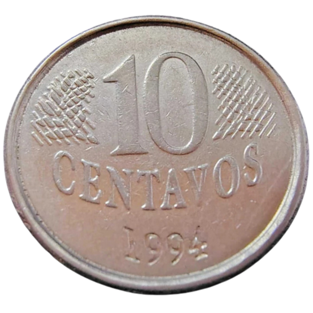 Moeda 10 Centavos 1994 Brasil - MBC