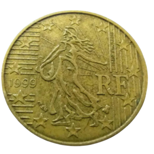 Moeda 10 Cents Euro 1999 - França