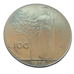 Moeda 100 Liras 1978 Itália