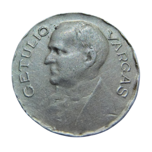 Moeda 100 Réis 1938 Getúlio Vargas Brasil - MBC