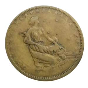 Moeda 1000 Réis 1927 Abundância Brasil - MBC