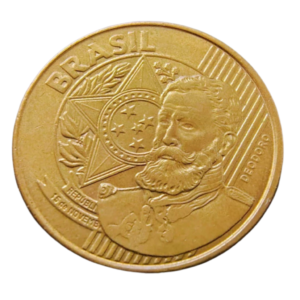 Moeda 25 Centavos 2018 Brasil - MBC
