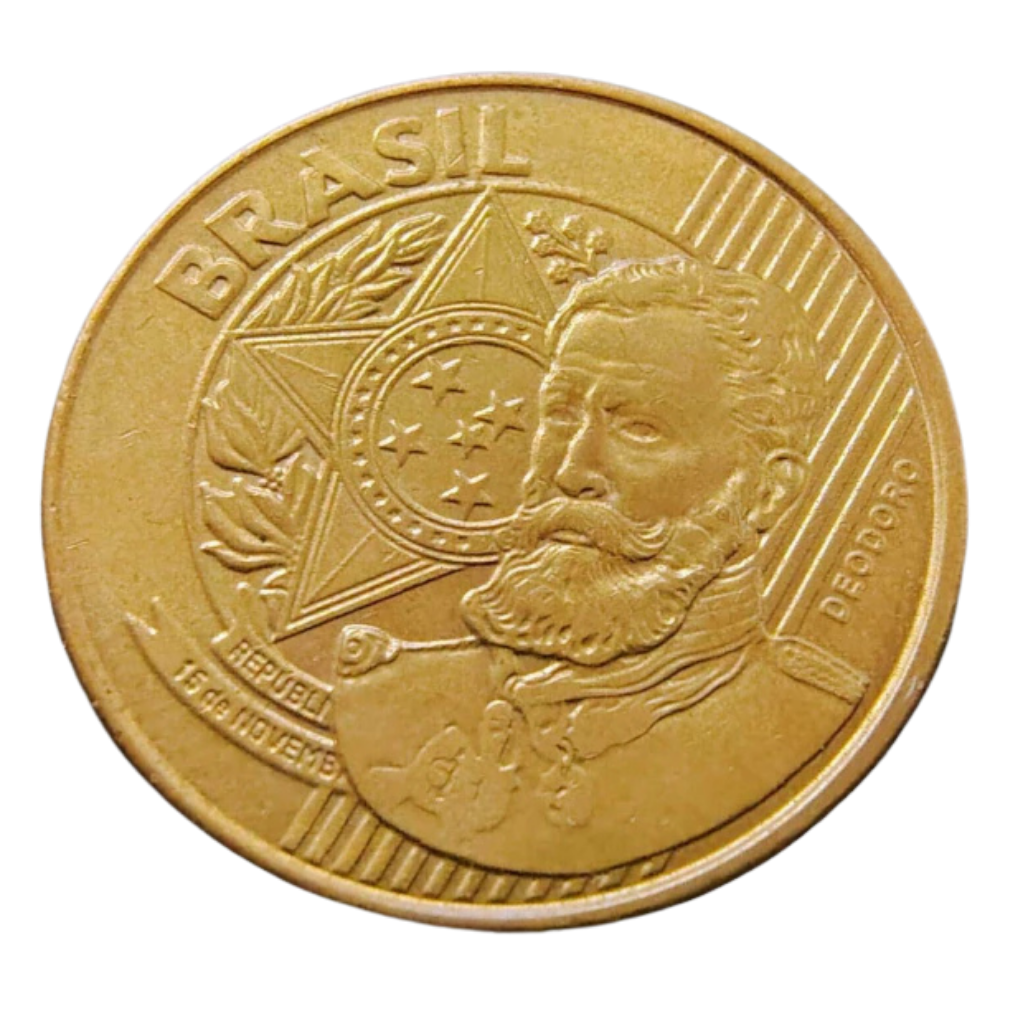 Moeda 25 Centavos 2018 Brasil - MBC