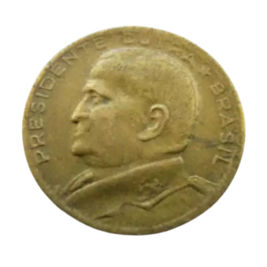 Moeda 50 Centavos 1955 Brasil - Presidente Dutra