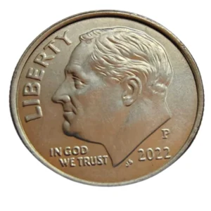 Moeda 1 Dime 2022 Letra P - EUA