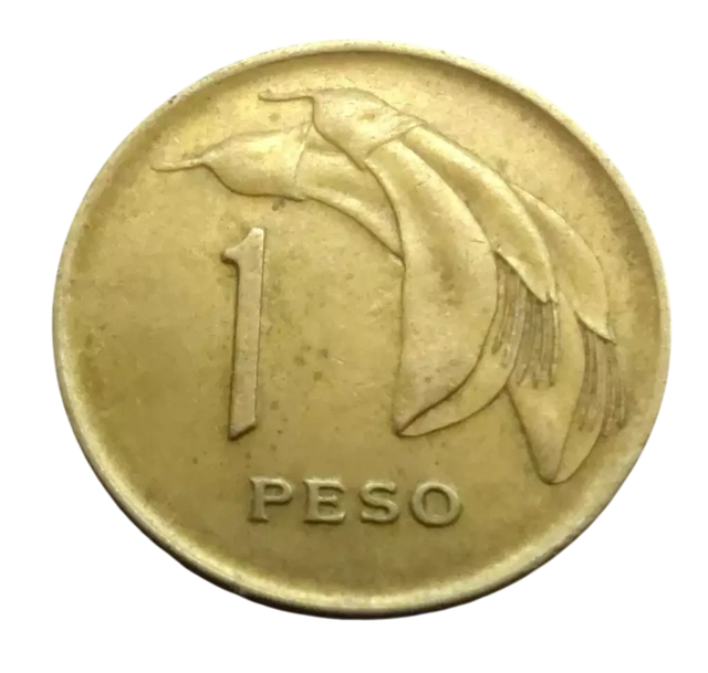 Moeda 1 Peso 1968 - Uruguai