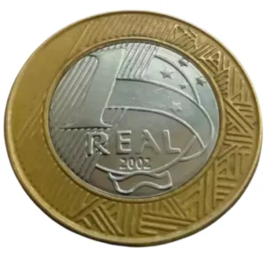 Moeda 1 Real 2002 Brasil – MBC