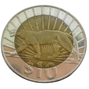 Moeda 10 Pesos 2011 - Uruguai