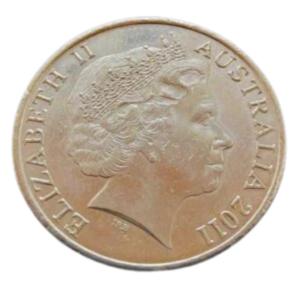 Moeda 20 Cêntimos 2011 - Austrália