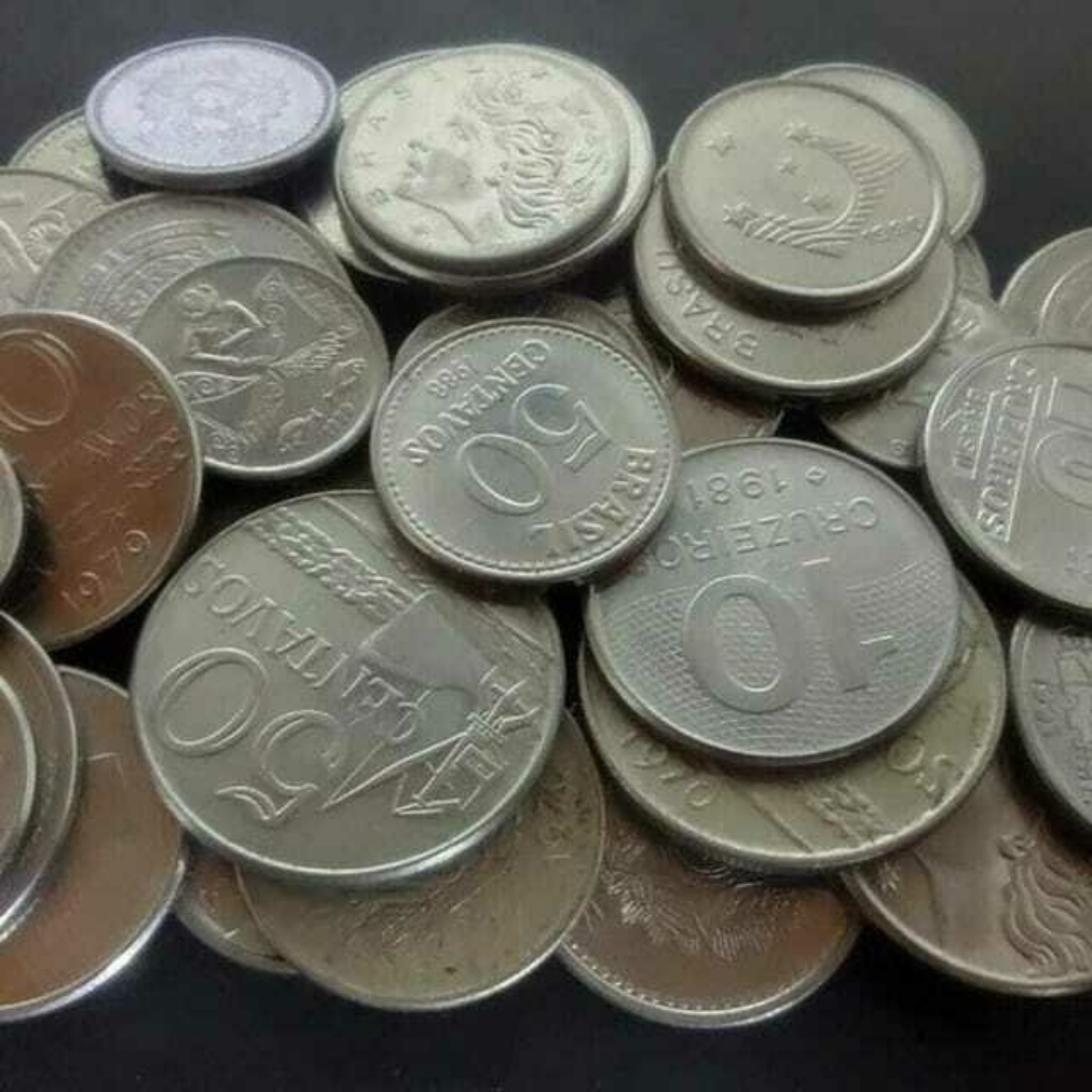 Lote com 40 moedas - Imagem 2