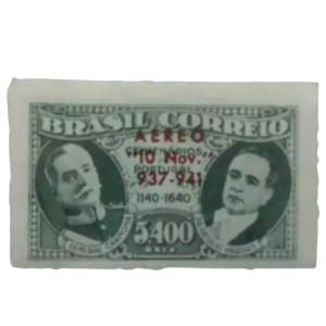 Selo Aéreo Getúlio Vargas 1937 Brasil