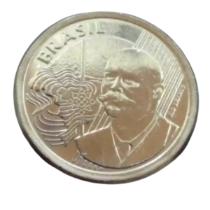 Moeda 50 Centavos 2023 Brasil - MBC
