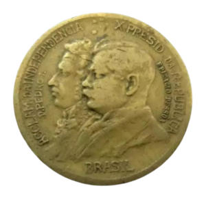 Moeda 1000 Réis 1922 Brasil - MBC
