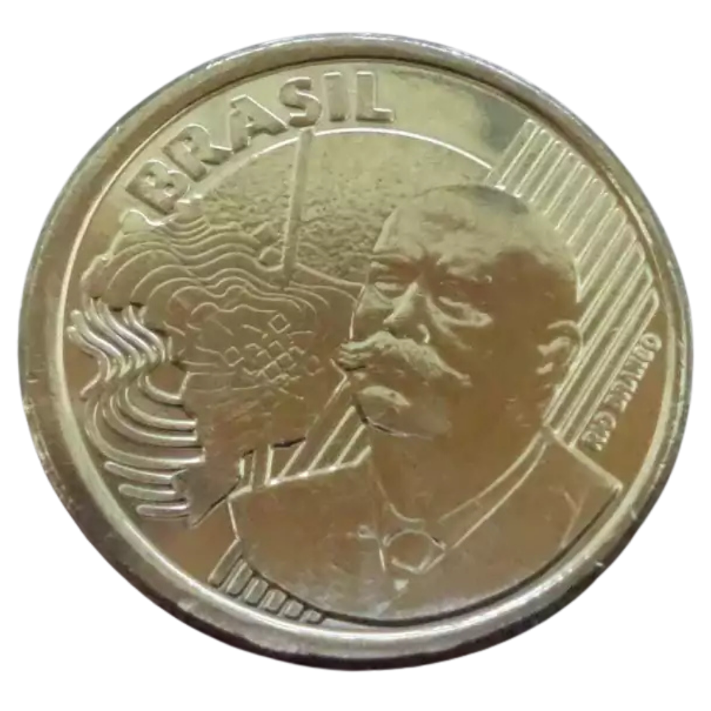 Moeda 50 Centavos 2019 Brasil - FC - Imagem 3