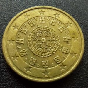 Moeda 10 Cents Euro 2002 - Portugal