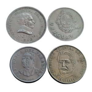 Set com 4 moedas L 103