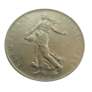 Moeda 1 Franco 1976 - França