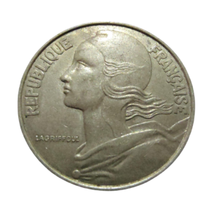 Moeda 20 Cêntimes 1990 França