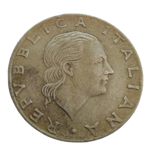 Moeda 200 Liras 1980 - Itália