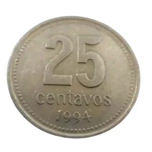 Moeda 25 Centavos 1994 - Argentina