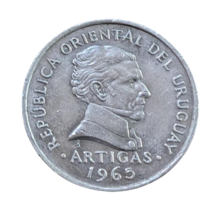 Moeda 50 Centésimos 1965 - Uruguai