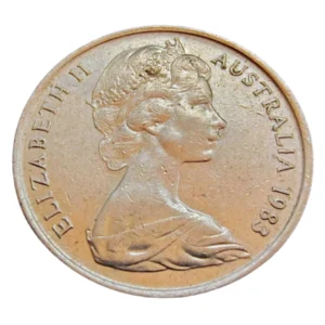 Moeda 5 Cêntimos 1983 - Austrália