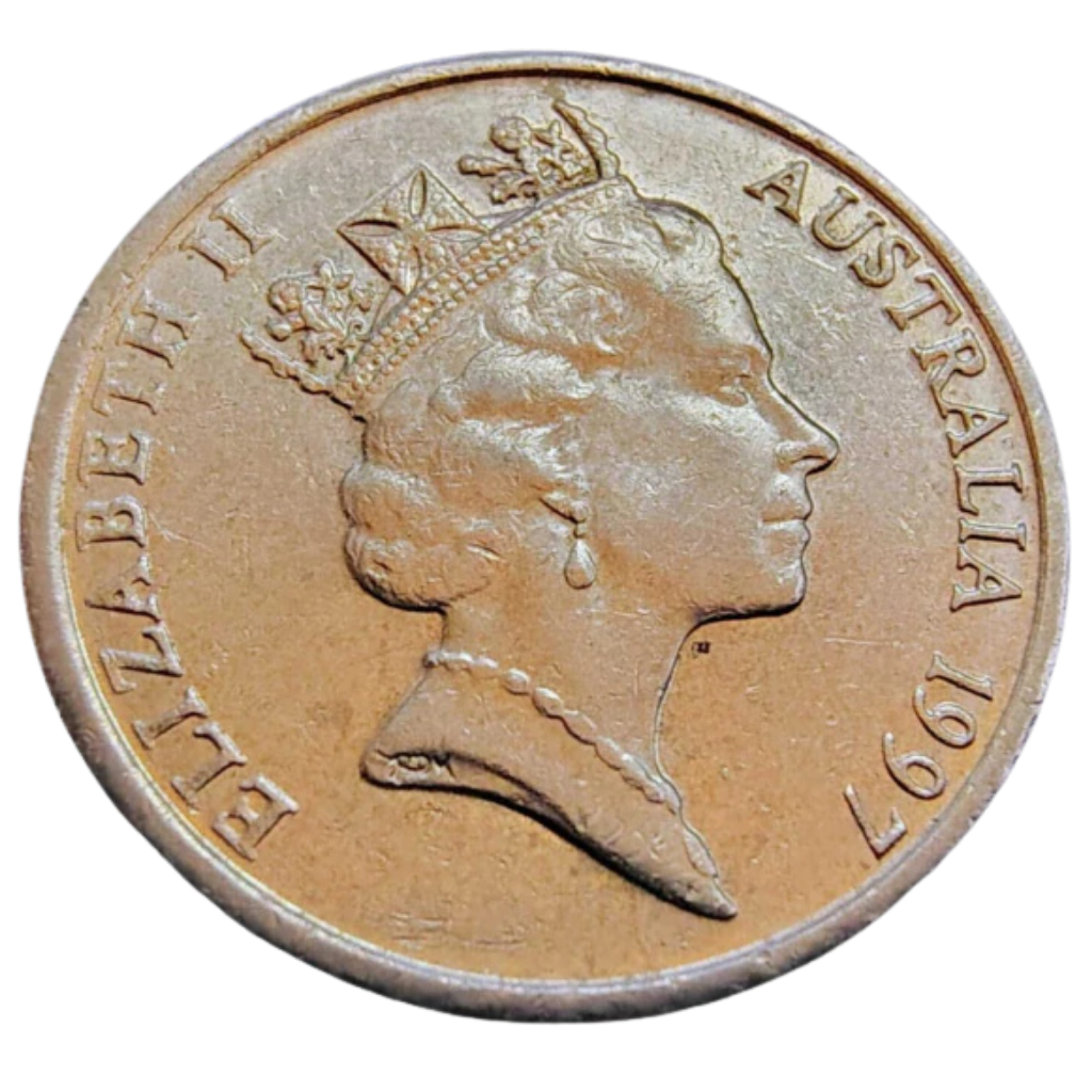 Moeda 5 Cêntimos 1997 - Austrália - Imagem 3