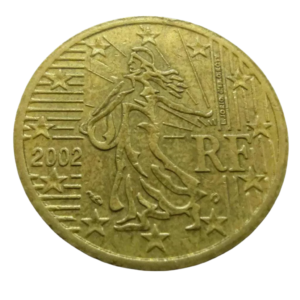 Moeda 50 Cents Euro 2002 - França