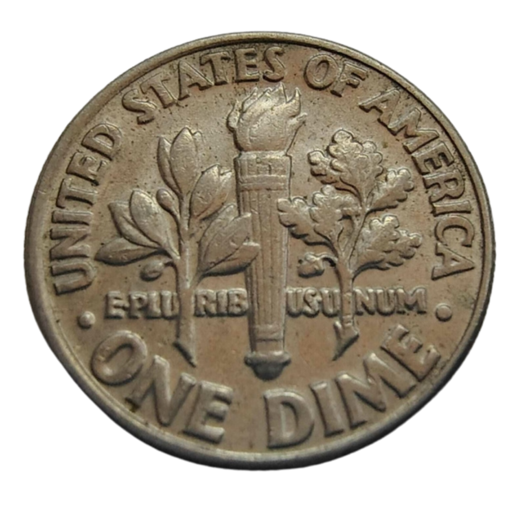 Moeda 1 Dime 2005 Letra D - EUA - Imagem 2