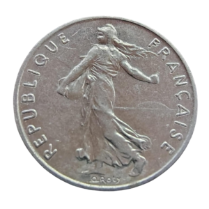 Moeda 1/2 Franco 1997 França