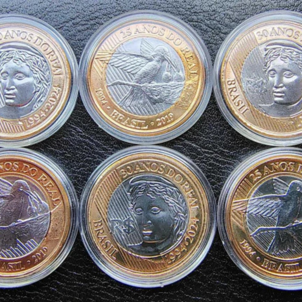 Moedas comemorativas do Plano Real 25/30 anos - Imagem 4