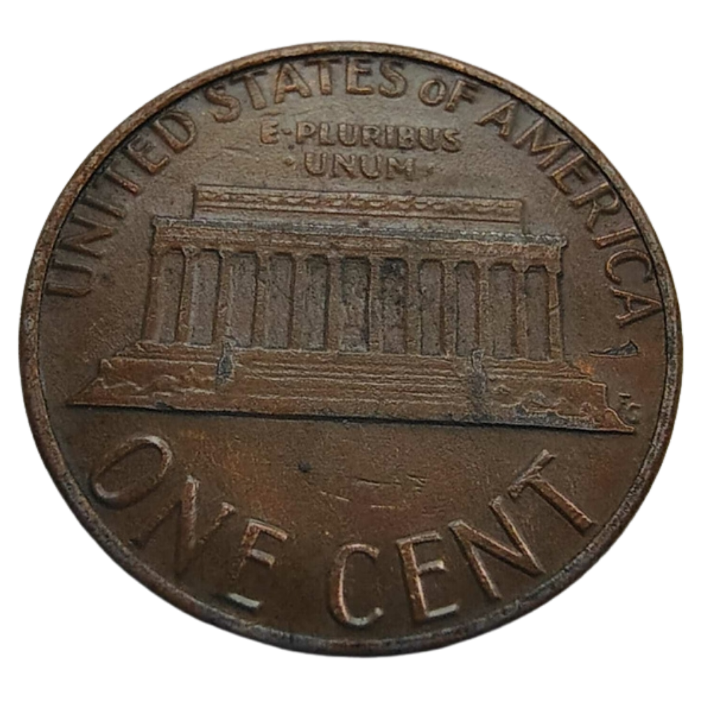 Moeda 1 Cent 1983 - EUA - Imagem 2