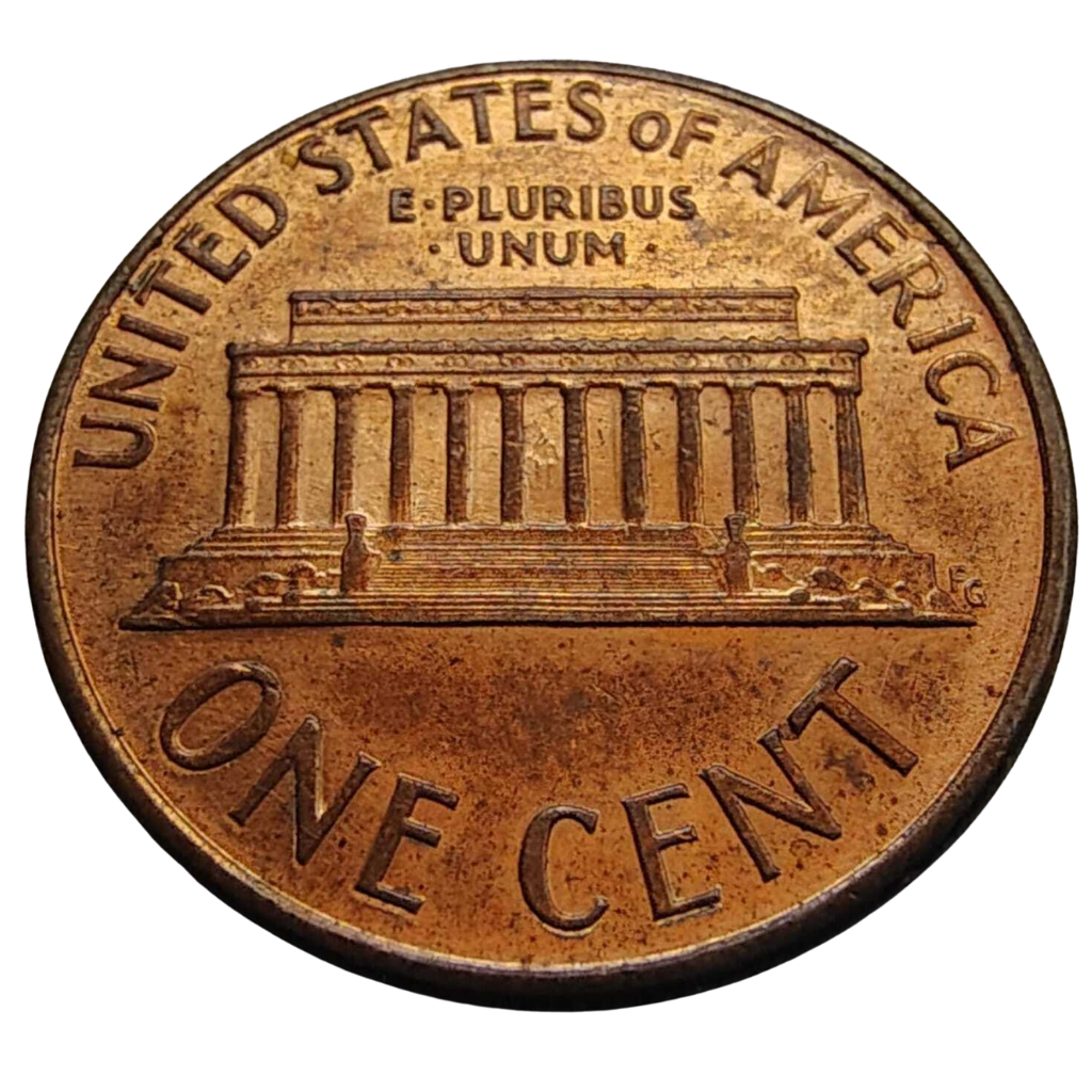 Moeda 1 Cent 1989 - EUA - Imagem 2
