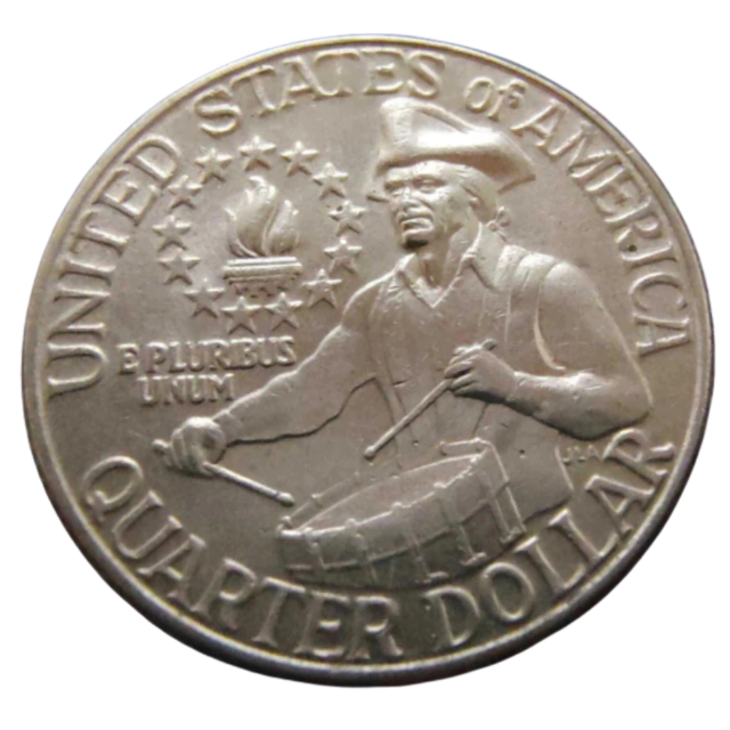 Moeda Quarter Dólar 1976 Comemorativa - EUA
