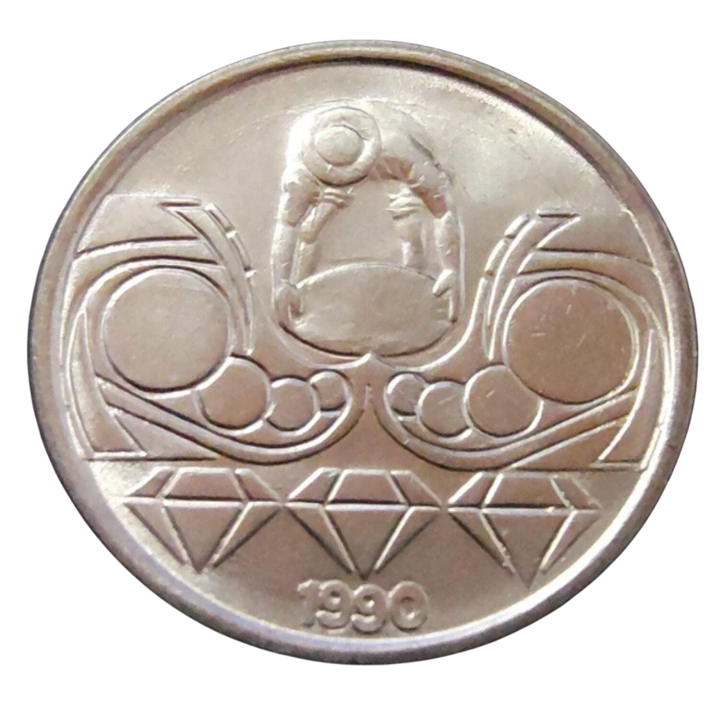 Moeda 10 Centavos 1990 Brasil - FC - Imagem 3