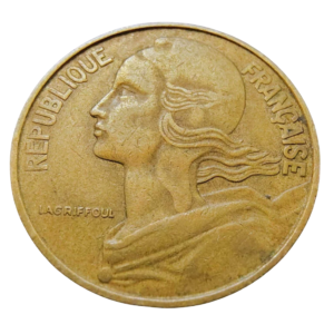 Moeda 20 Cêntimes 1963 - França