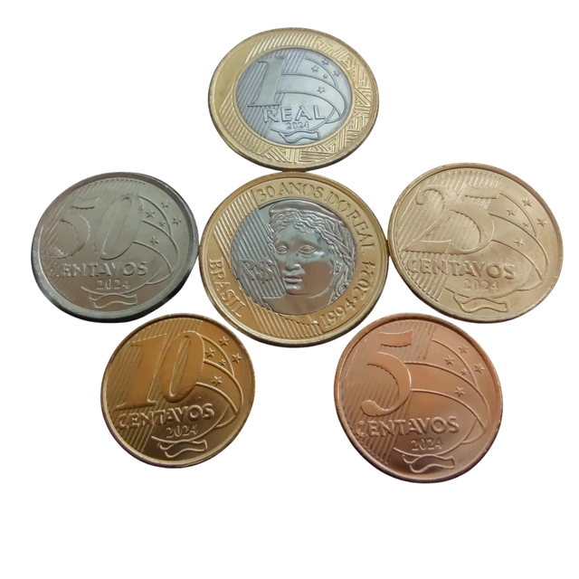 Set de Moedas 2024 e 2025 Brasil - FC - Imagem 4