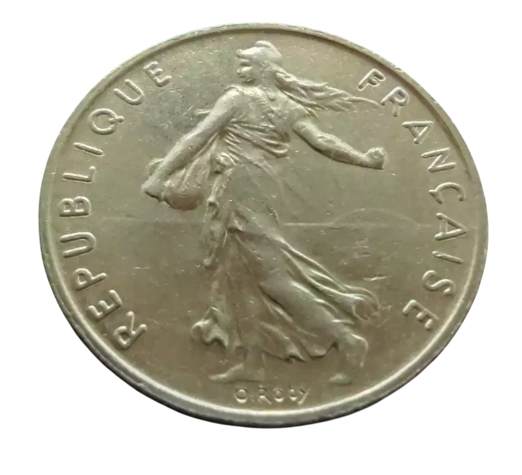 Moeda 1/2 Franco 1995 - França