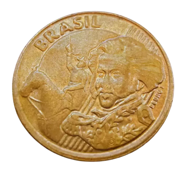 Moeda 10 Centavos 2015 Brasil - Imagem 2