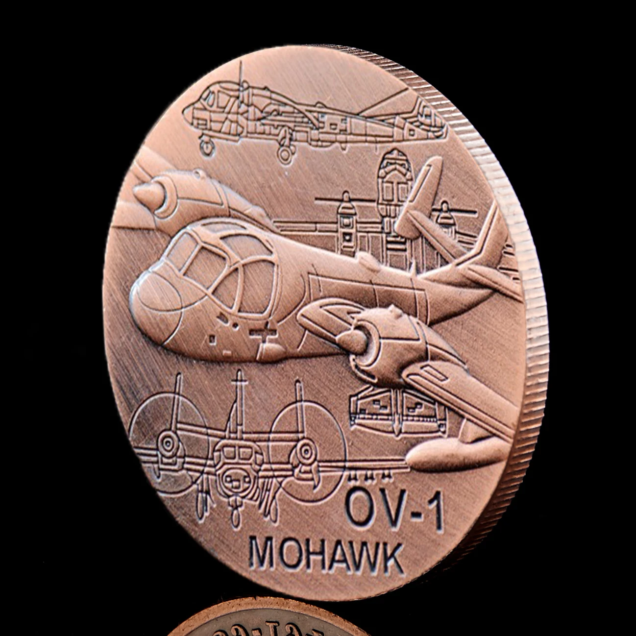 Medalha Avião Militar EUA – OV-1 Mohawk - Imagem 4