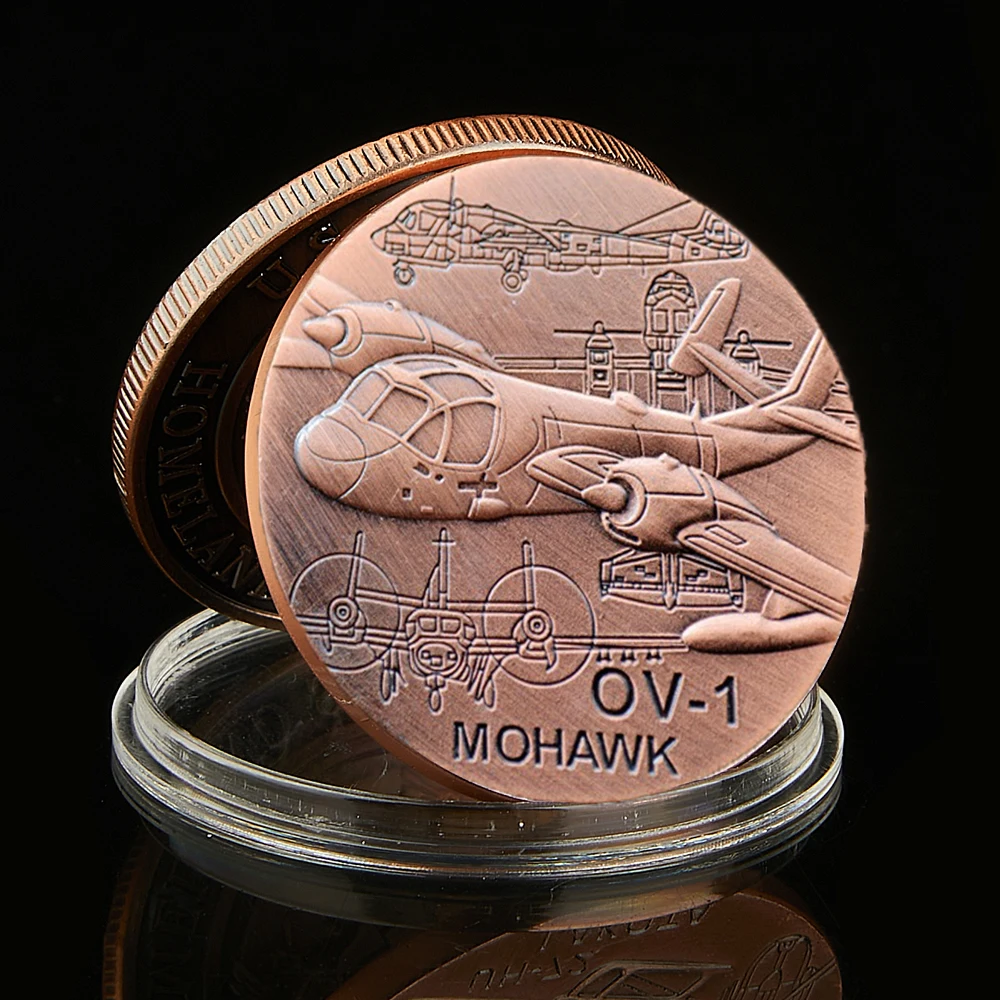 Medalha Avião Militar EUA – OV-1 Mohawk