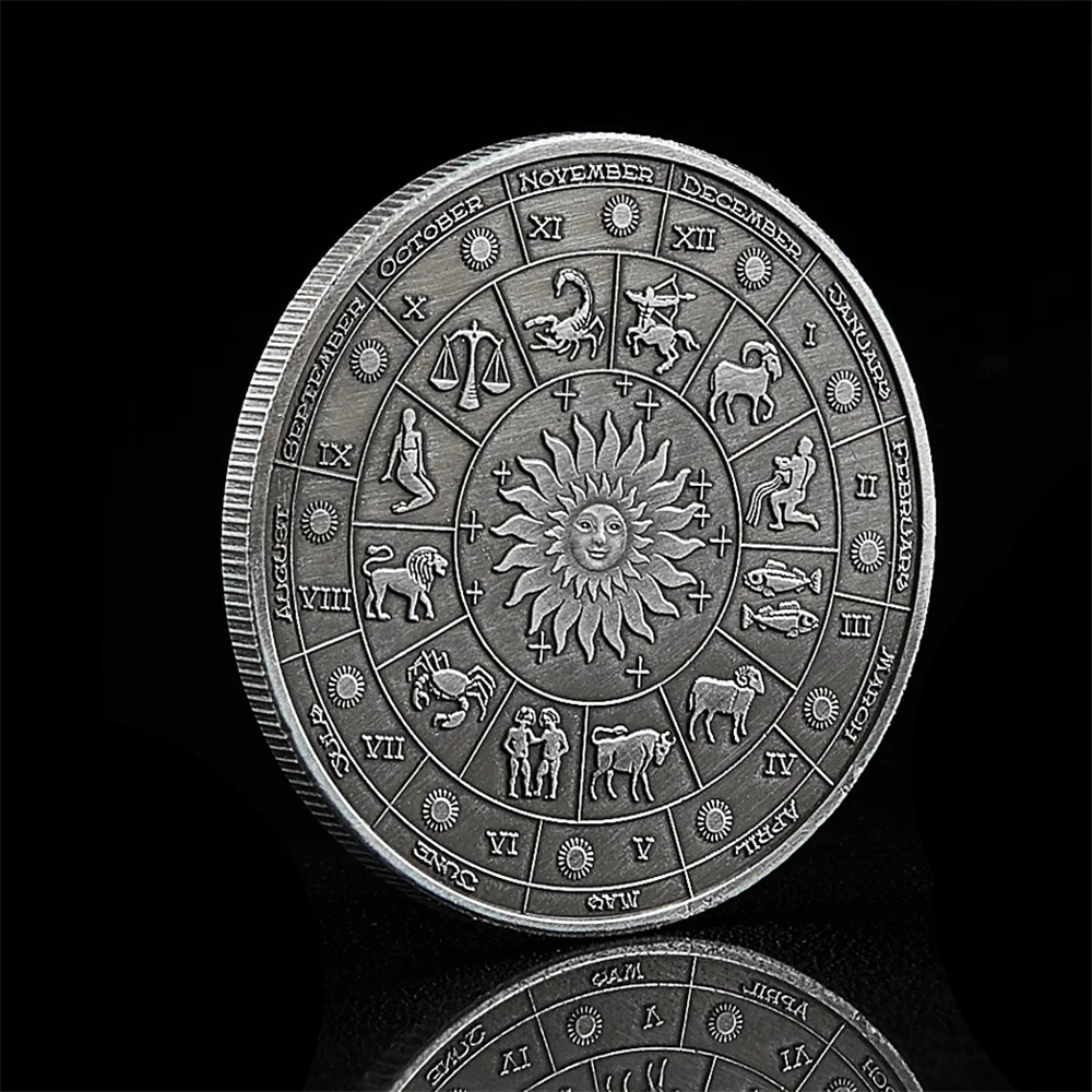 Medalha 12 Signos do Zodíaco - Imagem 6
