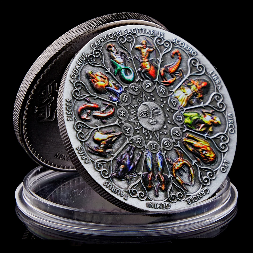Medalha 12 Signos do Zodíaco
