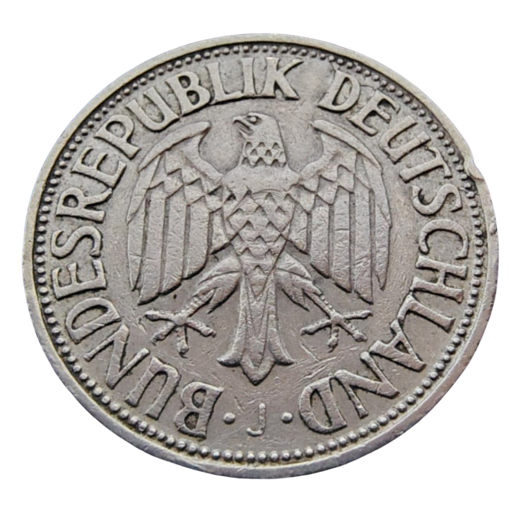 Moeda de 1 Marco 1950 – Alemanha