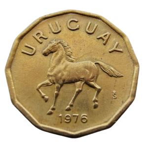 Moeda de 10 Centésimos  1976 – Uruguai