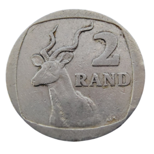 Moeda de 2 Rand 2000 – África do Sul